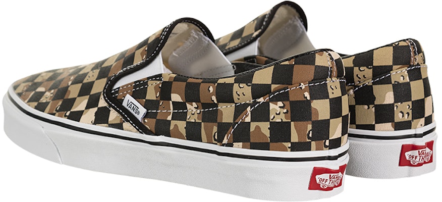 Vans Slip-On Klasik 'Camo Desert Checkerboard' VN0A4BV3V4P Lookbook Vans Slip-On Klasik 'Camo Desert Checkerboard' VN0A4BV3V4P
