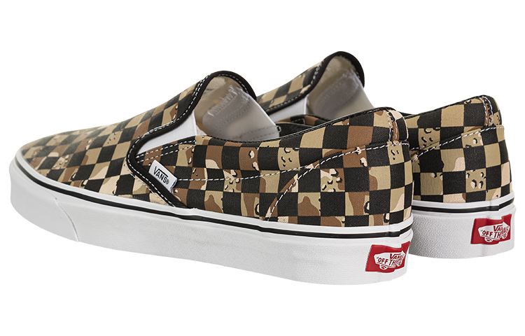 Lookbook Vans Slip-On Klasik 'Camo Desert Checkerboard' VN0A4BV3V4P