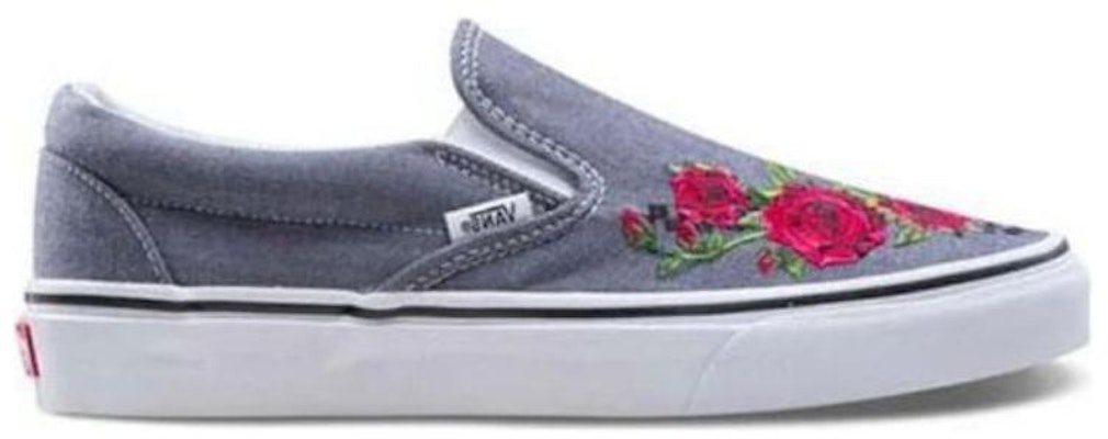 Vans Classic Slip-On 'Chambray Rose' Kasut Wanita VN0A38F7RNZ Order Vans Classic Slip-On 'Chambray Rose' Kasut Wanita VN0A38F7RNZ