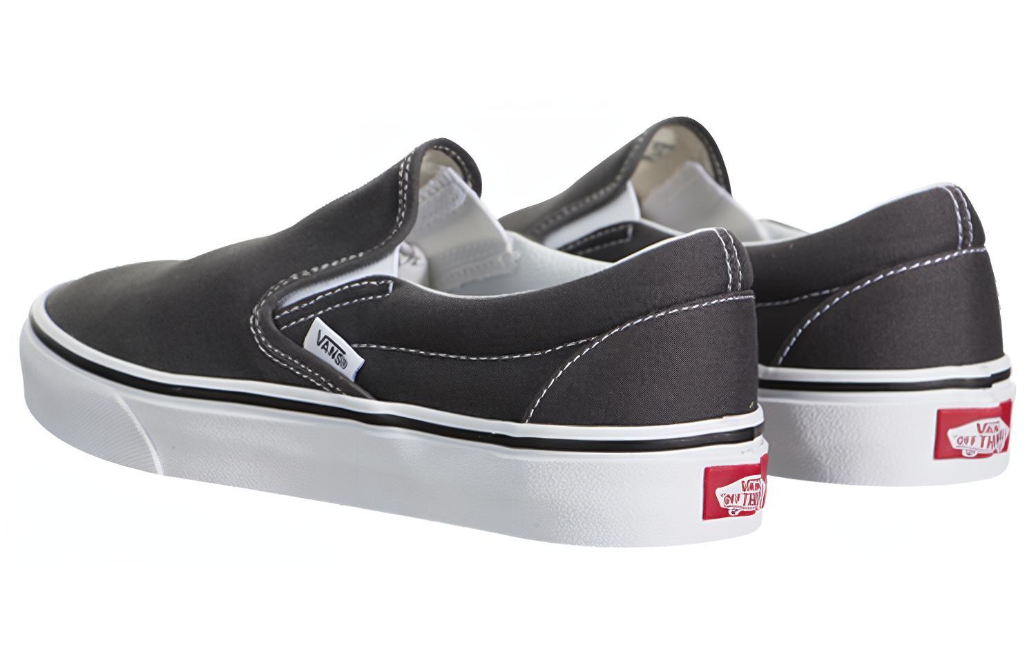 Shop Vans Classic Slip-On 'Charcoal' VN000EYECHR