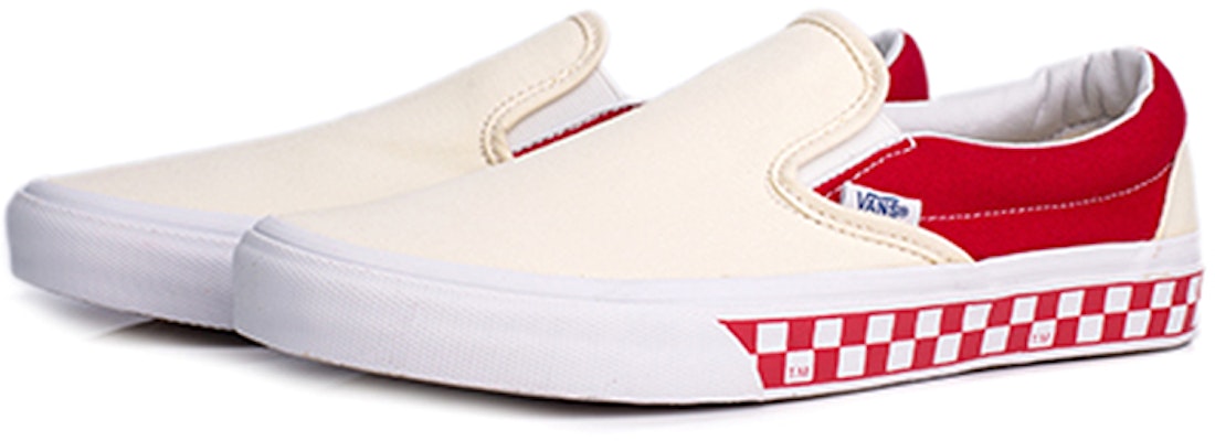 Vans Classic Slip-On 'Checker - Racing Red' VN0A38F7OWM Lookbook Vans Classic Slip-On 'Checker - Racing Red' VN0A38F7OWM