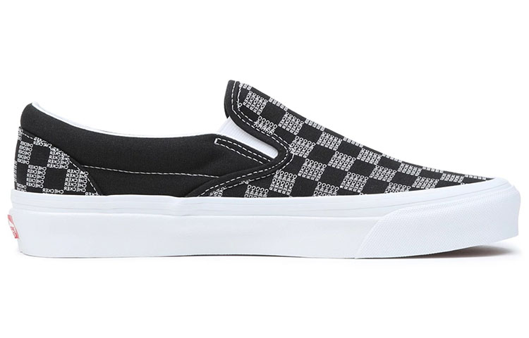 Order Vans Classic Slip-On 'Checker Check - Hitam Putih' VN0A7Q58BLK