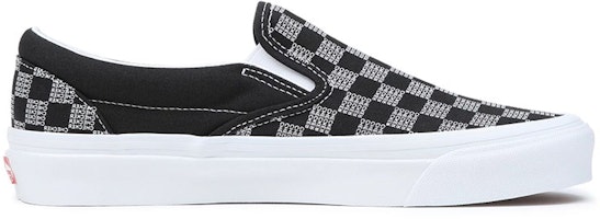 Vans Slip-On Klasik 'Checker Check - Hitam Putih' VN0A7Q58BLK Order Vans Slip-On Klasik 'Checker Check - Hitam Putih' VN0A7Q58BLK