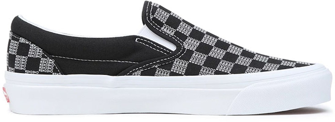 Vans Classic Slip-On 'Checker Check - Hitam Putih' VN0A7Q58BLK Order Vans Classic Slip-On 'Checker Check - Hitam Putih' VN0A7Q58BLK