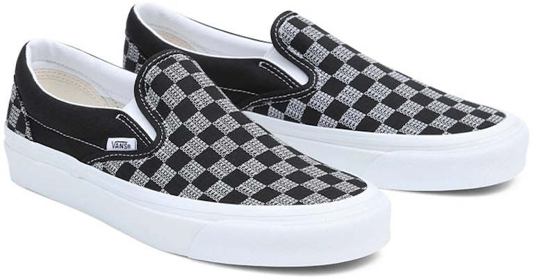 Vans Classic Slip-On 'Checker Check - Hitam Putih' VN0A7Q58BLK Lookbook Vans Classic Slip-On 'Checker Check - Hitam Putih' VN0A7Q58BLK