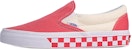 Vans Classic Slip-On 'Checker Sidewall - Spiced Coral' - Merah Jambu Lada VN0A38F7QCI