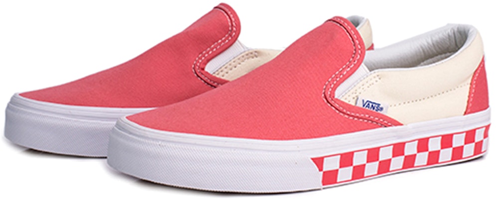 Vans Classic Slip-On 'Checker Sidewall - Spiced Coral' VN0A38F7QCI Lookbook Vans Classic Slip-On 'Checker Sidewall - Spiced Coral' VN0A38F7QCI