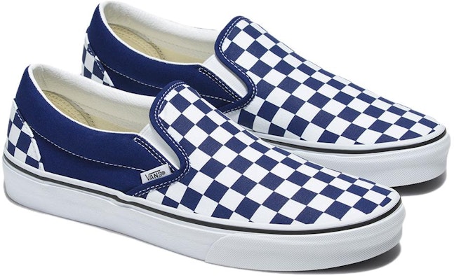 Vans Classic Slip-On 'Checkerboard - Beacon Blue' VN000BVZBYM Lookbook Vans Classic Slip-On 'Checkerboard - Beacon Blue' VN000BVZBYM