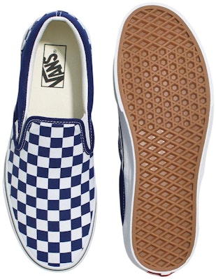 Vans Classic Slip-On 'Checkerboard - Beacon Blue' VN000BVZBYM Purchase Vans Classic Slip-On 'Checkerboard - Beacon Blue' VN000BVZBYM