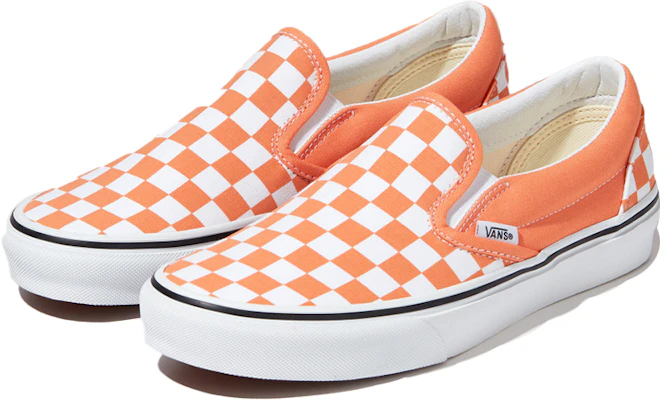 Vans Classic Slip-On ''Checkerboard - Arancione Cadmio'' VN0A33TB9HL Shop Vans Classic Slip-On ''Checkerboard - Arancione Cadmio'' VN0A33TB9HL