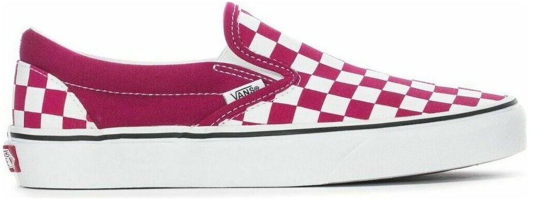 Vans Classic Slip-On 'Checkerboard - Cerise' VN0A4U38XOC Order Vans Classic Slip-On 'Checkerboard - Cerise' VN0A4U38XOC
