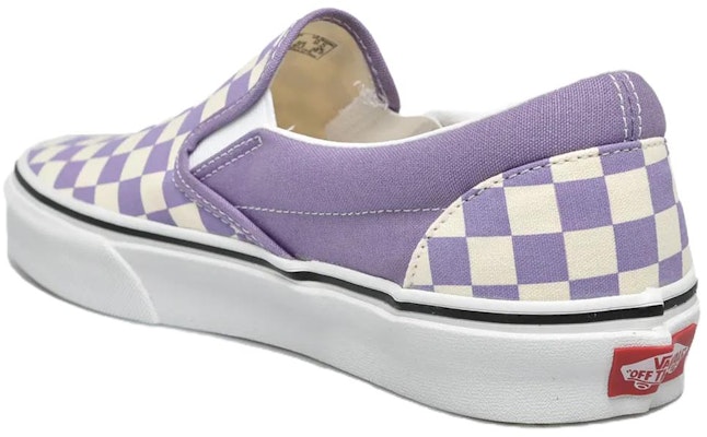 Vans Classic Slip-On 'Checkerboard - Chalk Violet' VN0A33TB9HM Shop Vans Classic Slip-On 'Checkerboard - Chalk Violet' VN0A33TB9HM
