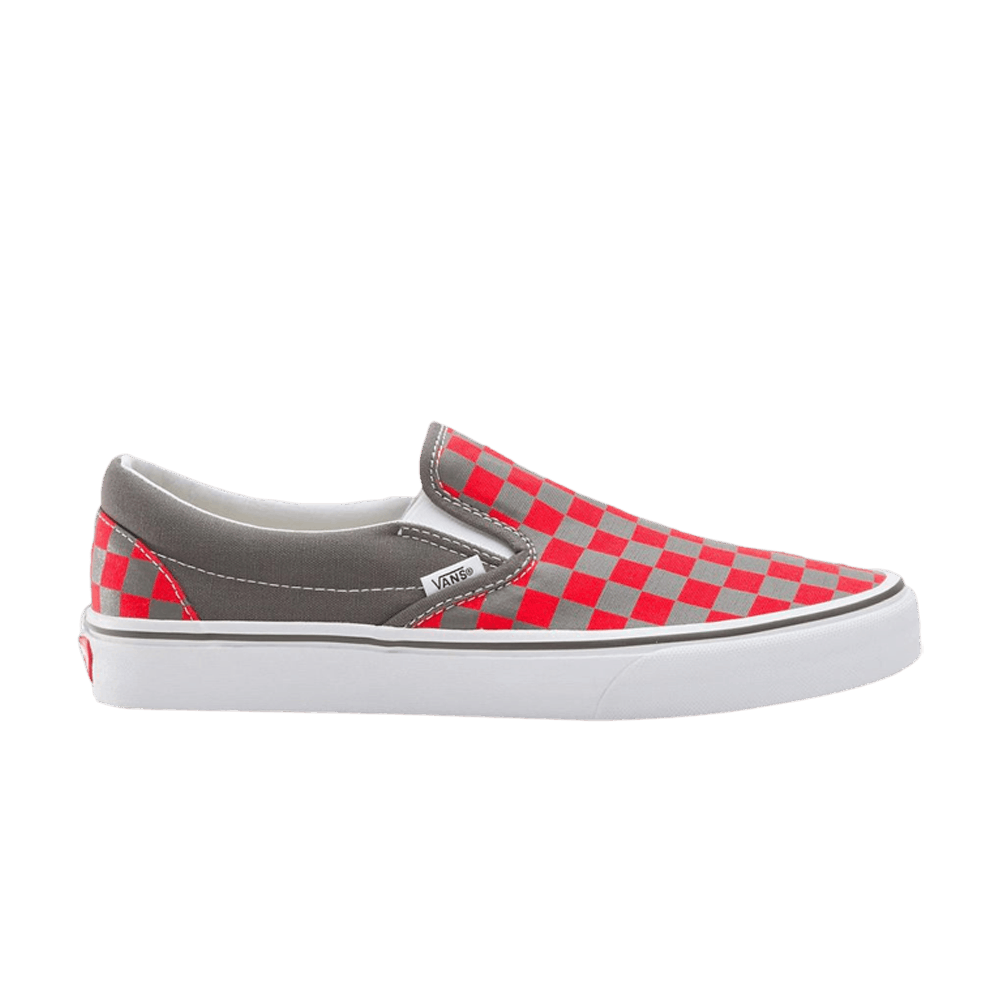Buy Vans Classic Slip-On 'Checkerboard - Arang Merah Menyala' VN-0KYK7IB