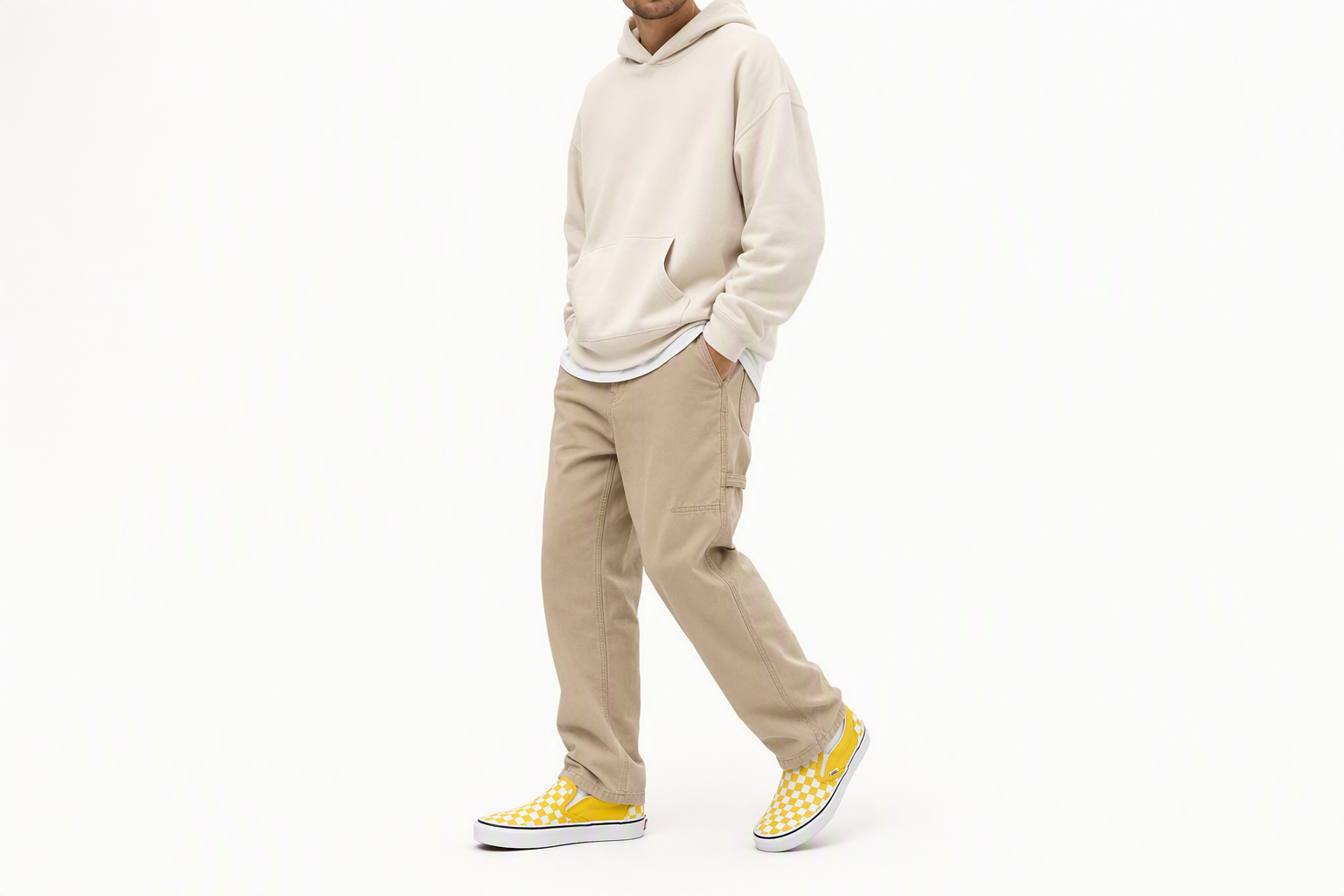 Order Vans Classic Slip-On 'Checkerboard - Amarillo Cibernético' VN0A33TB42Z