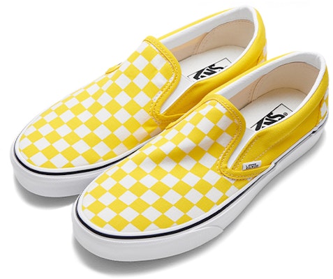 Vans Classic Slip-On 'Checkerboard - Kuning Siber' VN0A33TB42Z Order Vans Classic Slip-On 'Checkerboard - Kuning Siber' VN0A33TB42Z