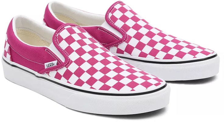 Vans经典一脚蹬“棋盘格-桃红” VN000XG8AZY Lookbook Vans经典一脚蹬“棋盘格-桃红” VN000XG8AZY