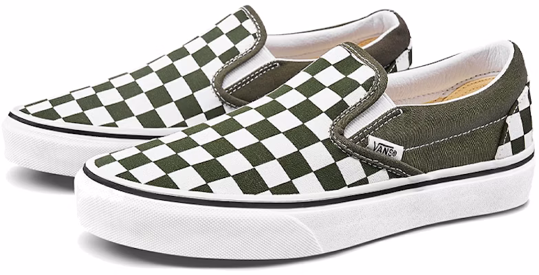 Vans Classic Slip-On 'Checkerboard - Grape Leaf' VN0A4U381GA Order Vans Classic Slip-On 'Checkerboard - Grape Leaf' VN0A4U381GA