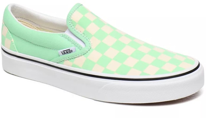 Vans Classic Slip-On 'Checkerboard - Green Ash' VN0A4U38WS1 Order Vans Classic Slip-On 'Checkerboard - Green Ash' VN0A4U38WS1