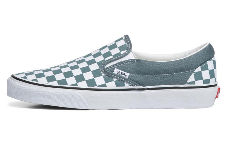 Buy ヴァンズ クラシックスリッポン チェッカーボード グレー/ホワイト VN0A7Q5DRV2