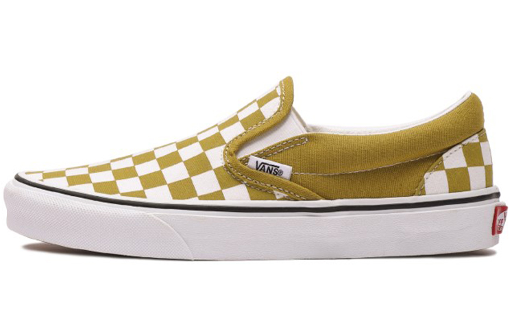 Buy Vans Classic Slip-On 'Checkerboard - Olive Oil' Catur Hijau Zaitun VN0A4U381GI