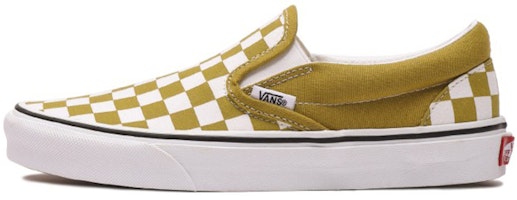 Vans Classic Slip-On 'Checkerboard - Olive Oil' VN0A4U381GI Vans Classic Slip-On 'Checkerboard - Olive Oil' VN0A4U381GI