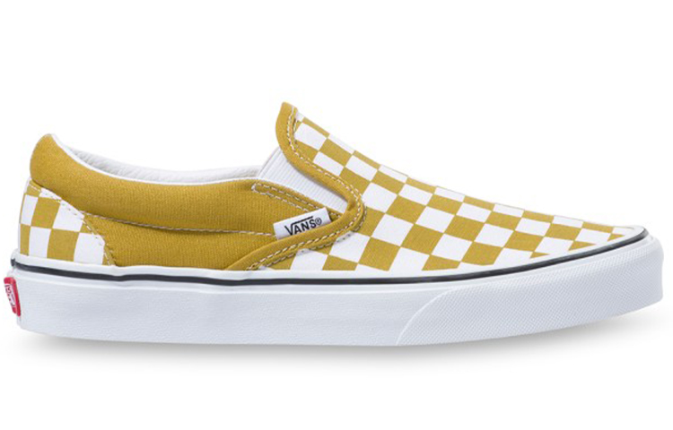 Lookbook Vans Classic Slip-On 'Checkerboard - Olive Oil' Catur Hijau Zaitun VN0A4U381GI