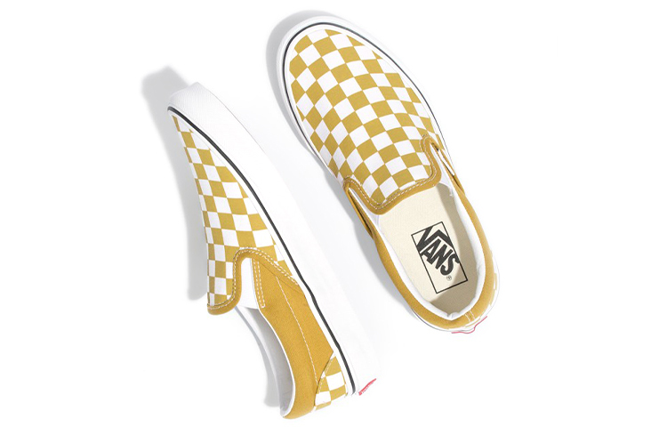 Purchase Vans Classic Slip-On 'Checkerboard - Olive Oil' Catur Hijau Zaitun VN0A4U381GI