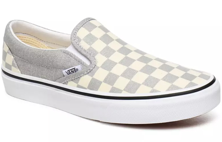 Lookbook Vans Classic Slip-On 'Checkerboard - Silver' VN0A4U38WS3