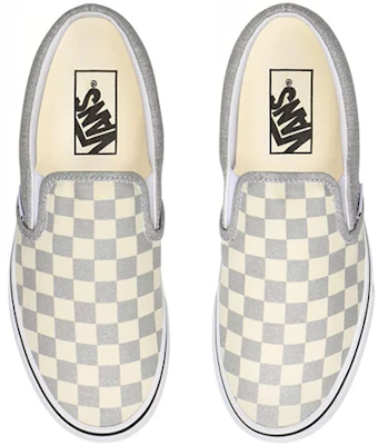 Vans Classic Slip-On 'Checkerboard - Silver' VN0A4U38WS3 Shop Vans Classic Slip-On 'Checkerboard - Silver' VN0A4U38WS3