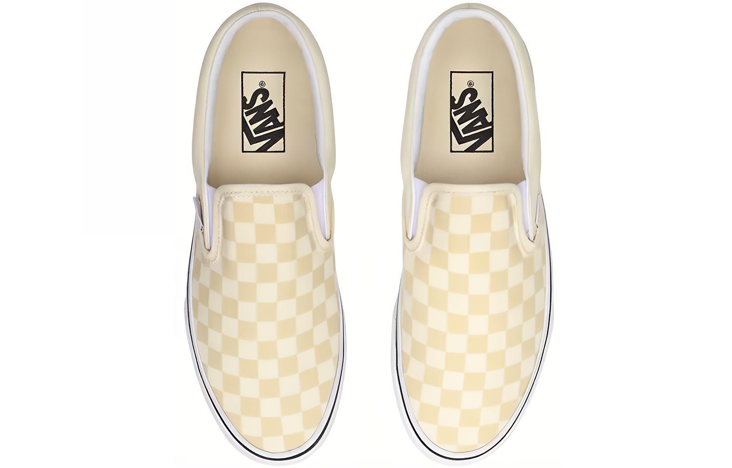 Shop Vans Slip-On Klasik 'Checkerboard Putih Klasik' VN0A4U38WRX