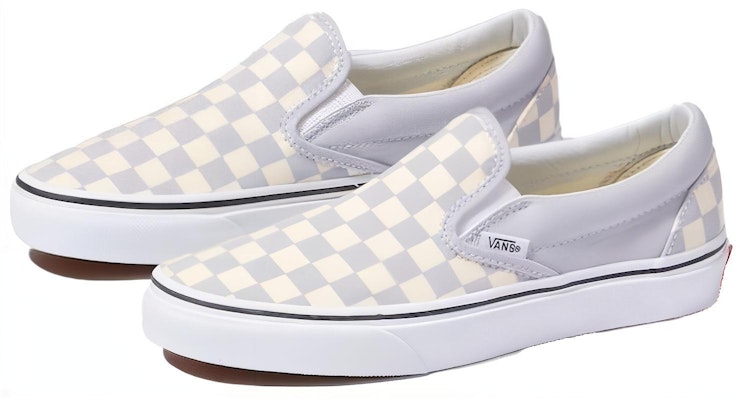 Vans Classic Slip-On 'Checkerboard Grey Dawn' - Kasut Corak Kelabu Checkerboard. VN0A38F7ULJ Order Vans Classic Slip-On 'Checkerboard Grey Dawn' - Kasut Corak Kelabu Checkerboard. VN0A38F7ULJ