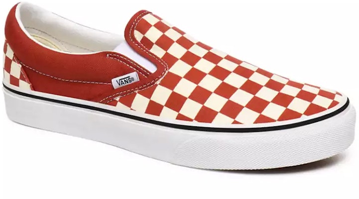 Vans经典棋盘格图案懒人鞋'辣椒红' VN0A4U38WS2 Lookbook Vans经典棋盘格图案懒人鞋'辣椒红' VN0A4U38WS2