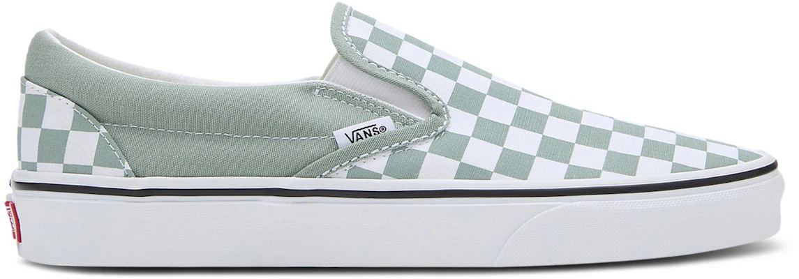 Vans 經典黑白棋盤格懶人鞋「冰山綠色理論」 VN000BVZCJL Buy Vans 經典黑白棋盤格懶人鞋「冰山綠色理論」 VN000BVZCJL
