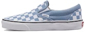 Buy Vans Classic Slip-On 'Color Theory Checkerboard - Biru Pudar' VN000BVZDSB