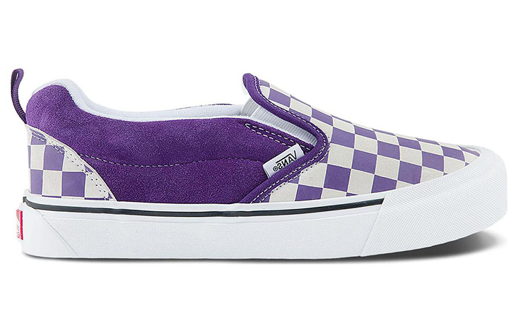 Order 반스 클래식 슬립온 '컬러 띠 체커보드 - 퍼플' VN0009QDZ1N