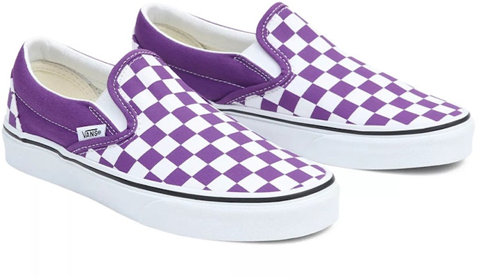 Vans Slip-On Klasik 'Color Theory Checkerboard - Ungu' VN0A5JMHBEK Lookbook Vans Slip-On Klasik 'Color Theory Checkerboard - Ungu' VN0A5JMHBEK