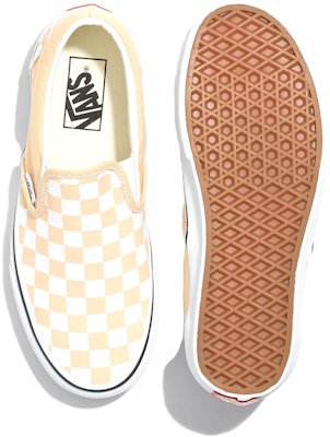Vans Classic Slip-On 'Color Theory Checkerboard - Honey Peach' VN0A7Q5DBLP Shop Vans Classic Slip-On 'Color Theory Checkerboard - Honey Peach' VN0A7Q5DBLP