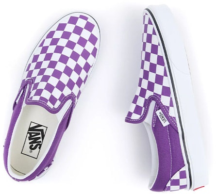 Vans Slip-On Klasik 'Color Theory Checkerboard - Ungu' VN0A5JMHBEK Shop Vans Slip-On Klasik 'Color Theory Checkerboard - Ungu' VN0A5JMHBEK