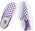 Shop Vans Slip-On Klasik 'Color Theory Checkerboard - Ungu' VN0A5JMHBEK