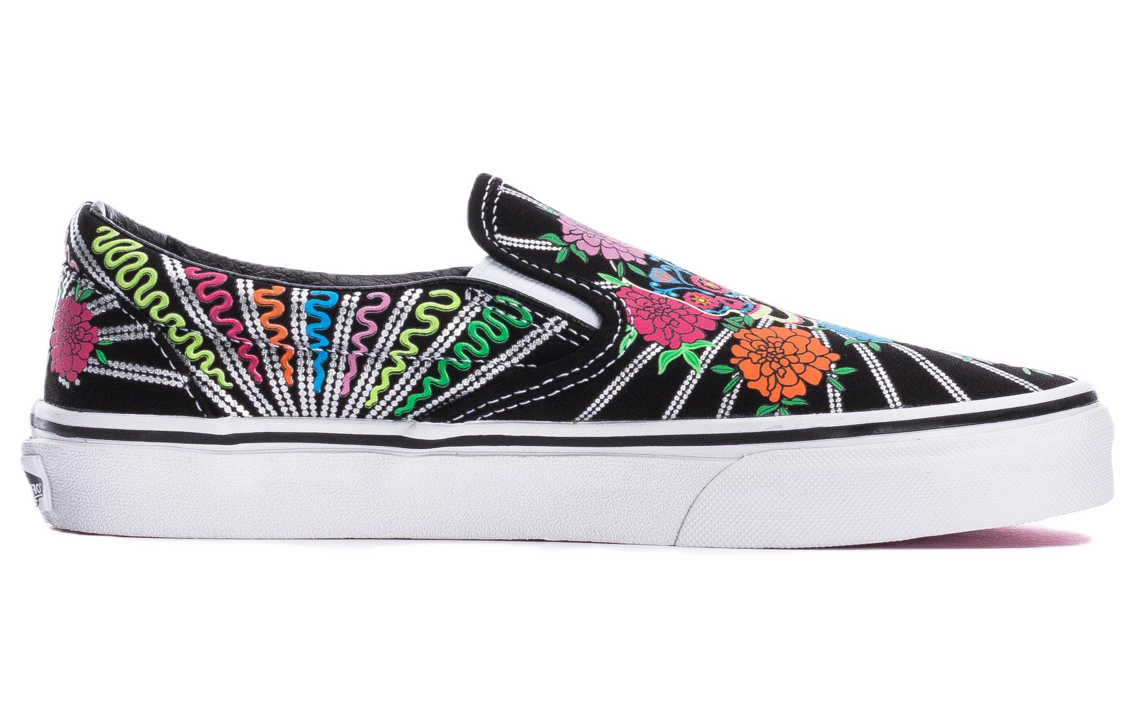 Order ヴァンズ スリッポン「死者の日 花柄」 VN0A5JMHBMW