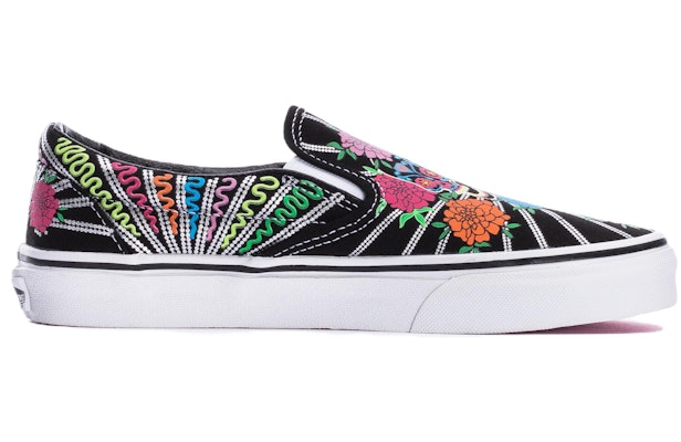Vans 经典懒人鞋 '亡灵节 - 花卉' VN0A5JMHBMW Order Vans 经典懒人鞋 '亡灵节 - 花卉' VN0A5JMHBMW