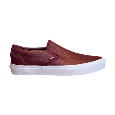 Vans Classic Slip-On 'Emboss Burgundy'