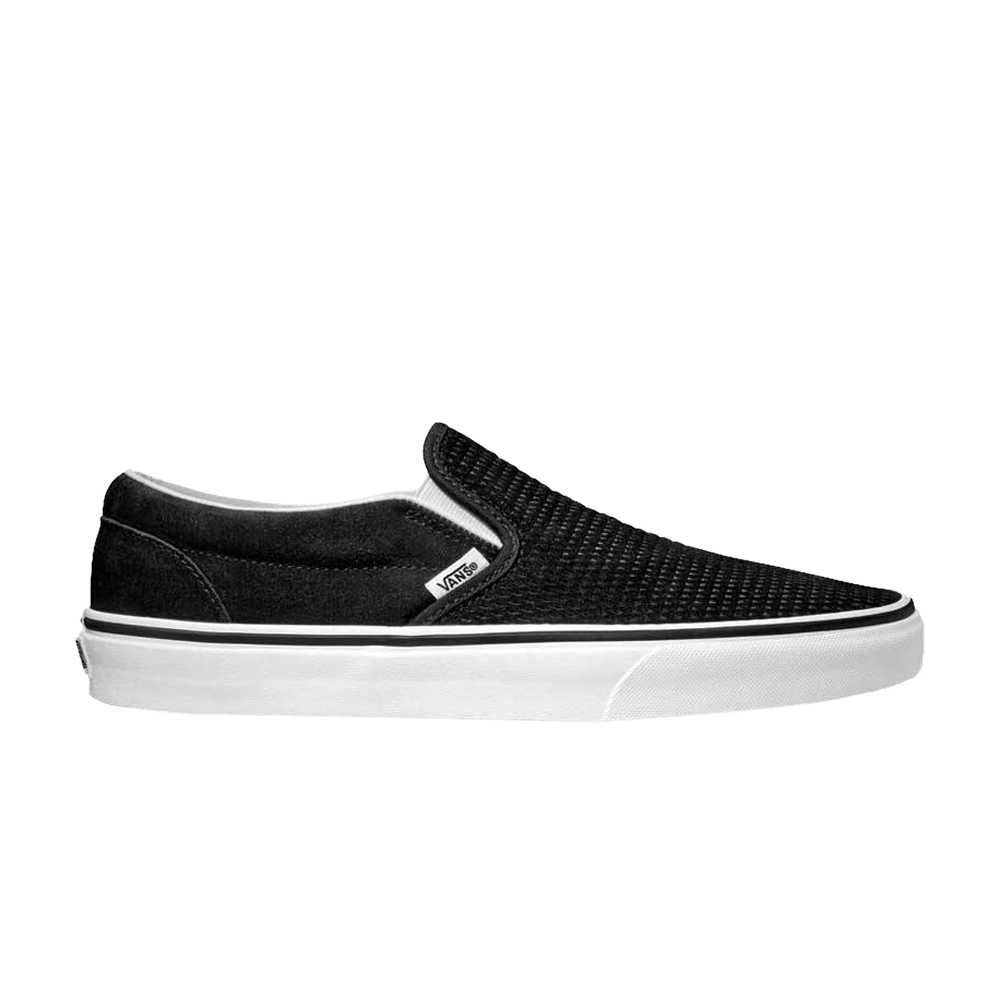 Vans Classic Slip-On 'Embossed Suede - Black' VN0A38F7U7E