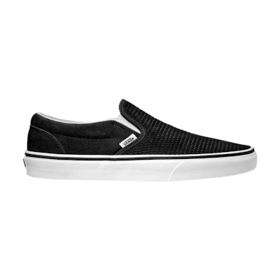 Vans Classic Slip-On 'Embossed Suede - Black'