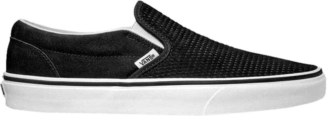 Vans Classic Slip-On 'Suede Hitam' Embossed VN0A38F7U7E Buy Vans Classic Slip-On 'Suede Hitam' Embossed VN0A38F7U7E