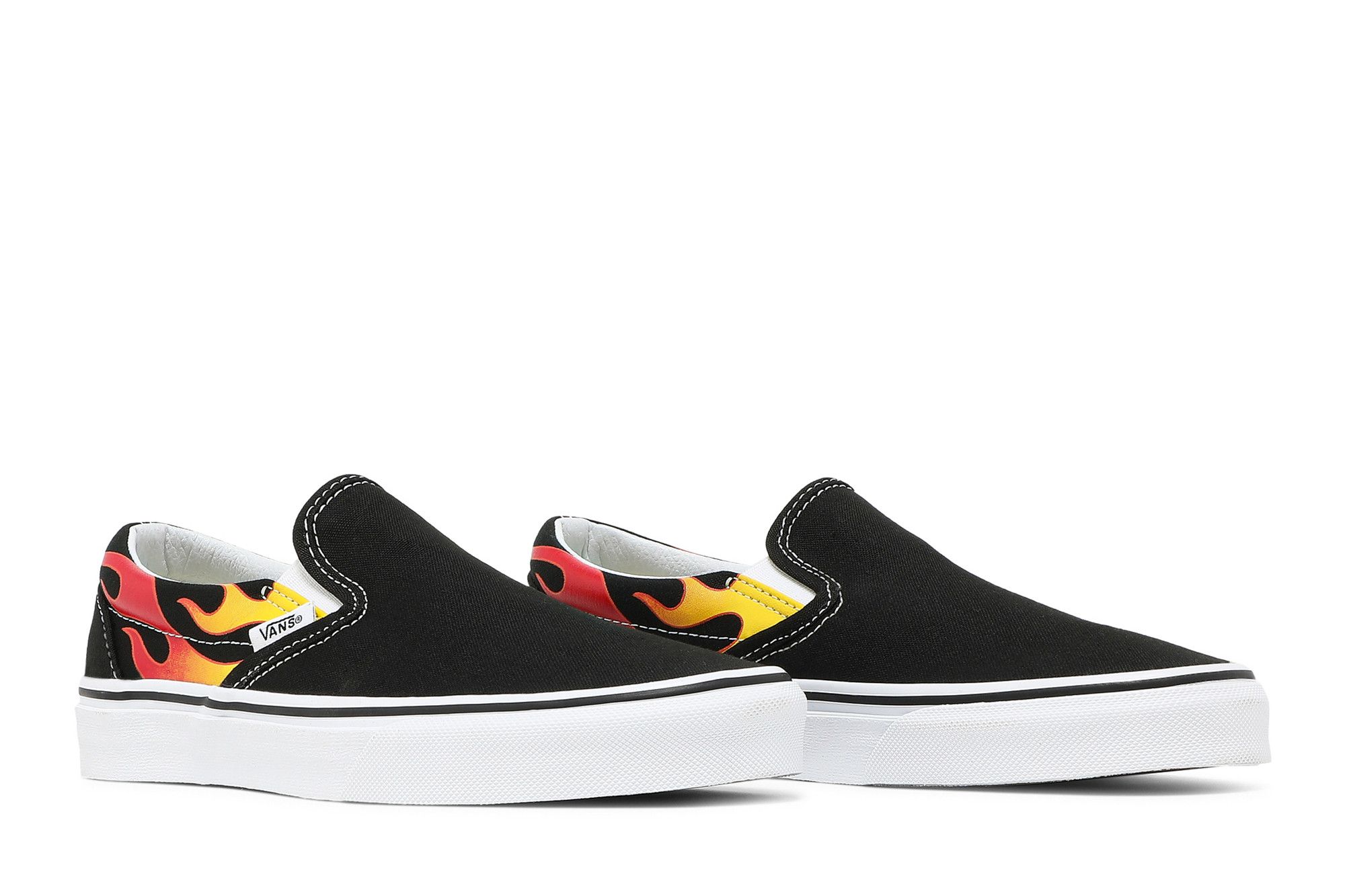 Cheap Vans Classic Slip-On 'Flames' VN0A38F7PHN
