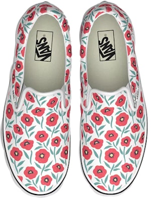 반스 클래식 슬립온 '플라워' VN0A7VCF891 Lookbook 반스 클래식 슬립온 '플라워' VN0A7VCF891