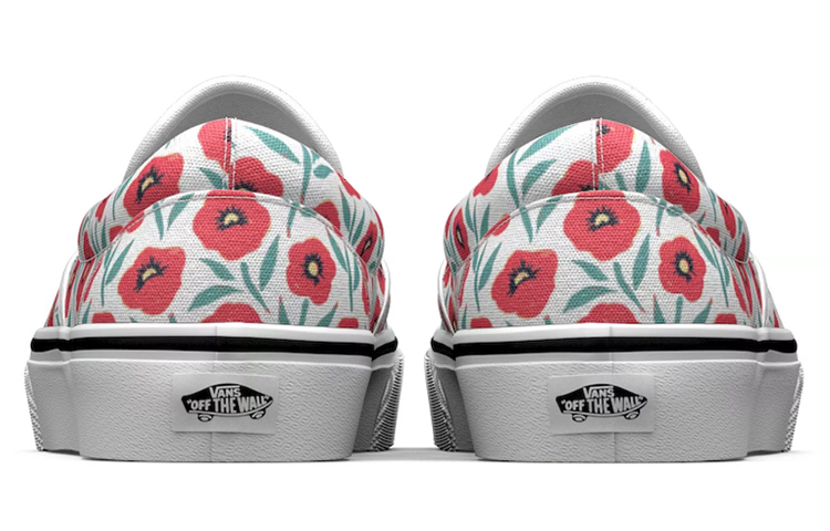 Shop Vans Classic Slip-On ''Fiori'' VN0A7VCF891
