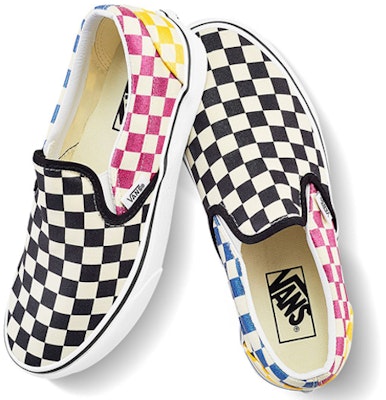 Vans 經典一腳蹬「閃亮格紋 - 多色」VN0A4U381HP Shop Vans 經典一腳蹬「閃亮格紋 - 多色」VN0A4U381HP