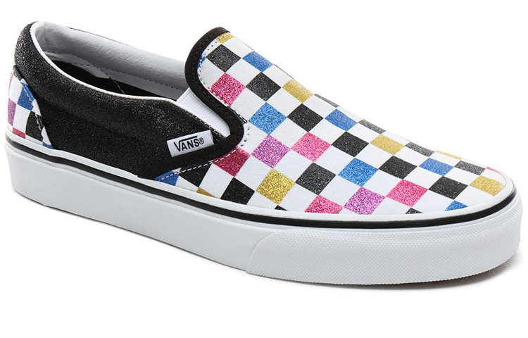 Lookbook Vans Classic Slip-On 'Glitter Checkerboard' VN0A4BV3V3P
